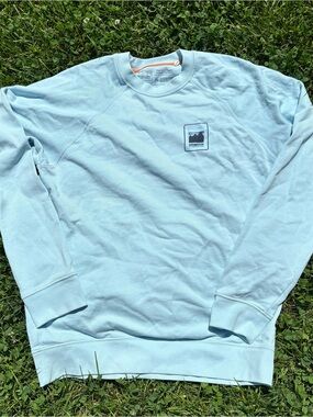 Patagonia Men’s Pale Blue Crewneck Sweatshirt